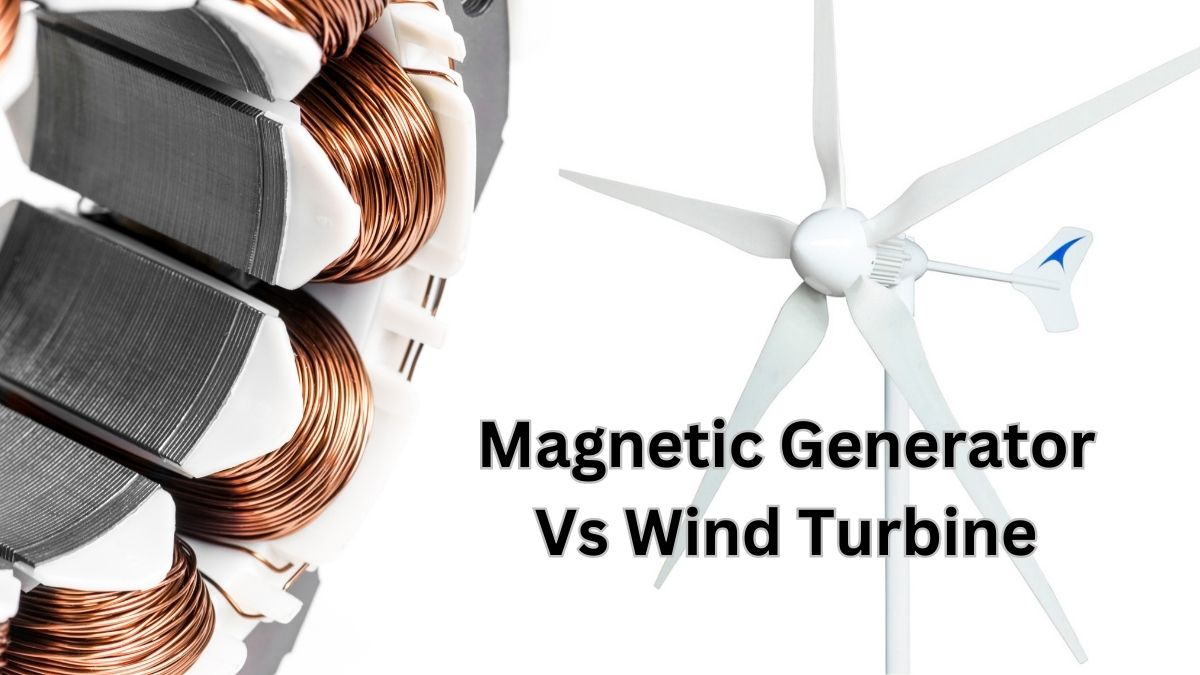 magnetic generators vs wind turbines