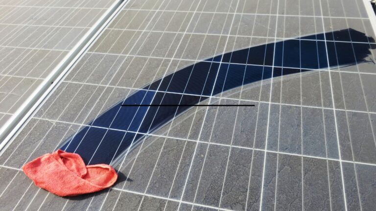 Cleaning Solar Panel for Its Maximum Efficiency and Sustainability