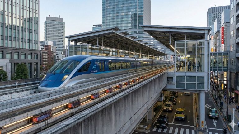 Innovative transportation using magnetic levitation