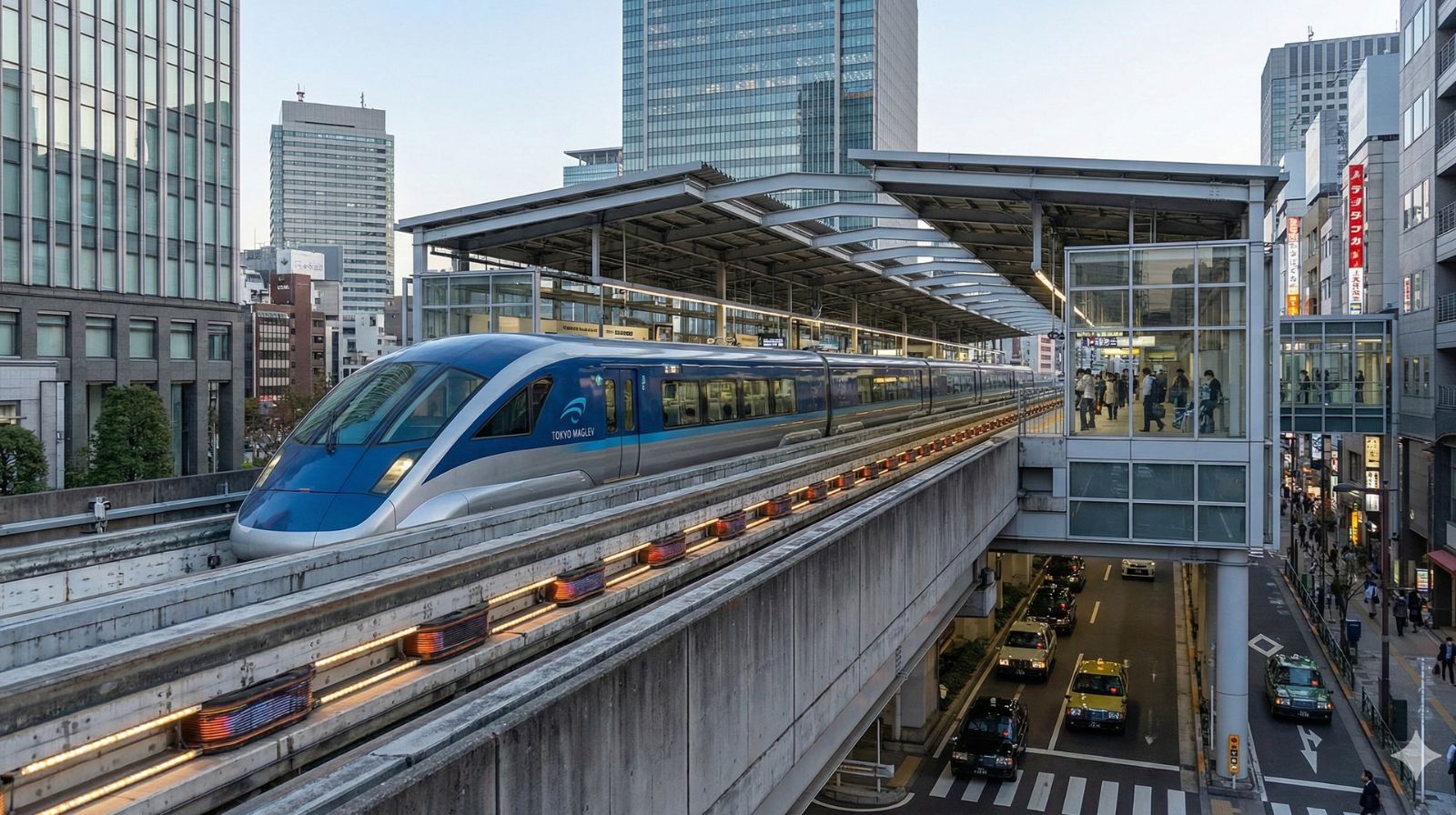 Innovative transportation using magnetic levitation