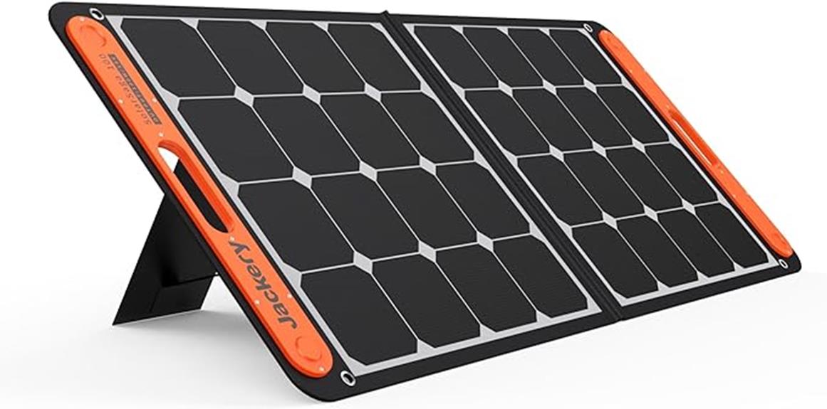 best solar chargers for backpacking jackerysolar saga
