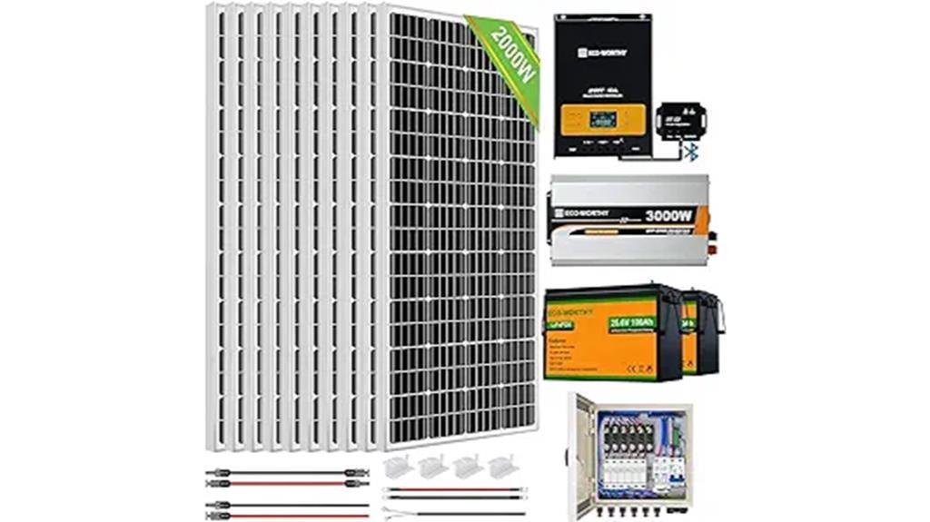 best 8kwh solar power kits for homes diy