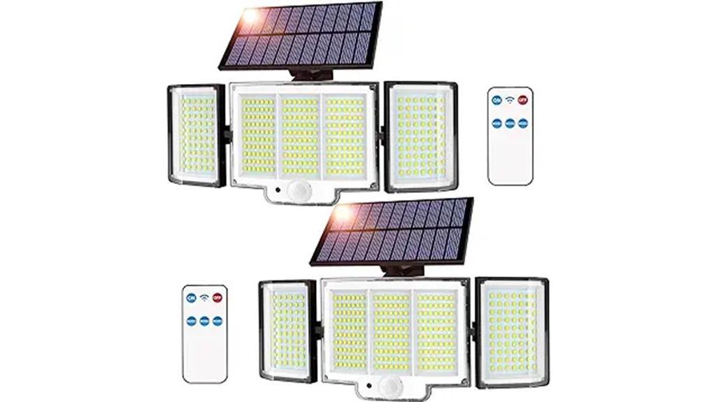 bright and efficient solar lights
