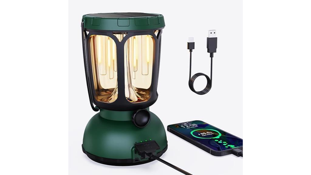 bright and portable camping lantern