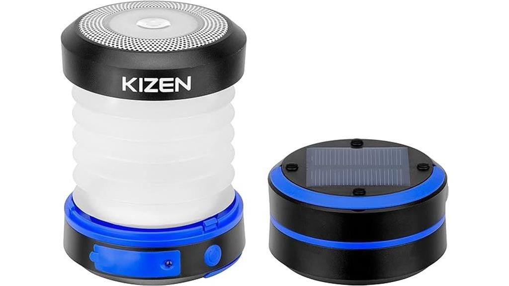 best solar emergency light by Kizen