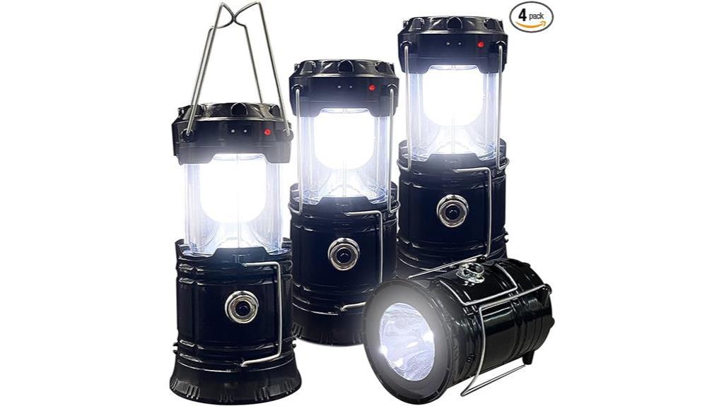 collapsible portable led lanterns