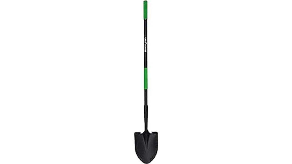 durable carbon steel shovel
