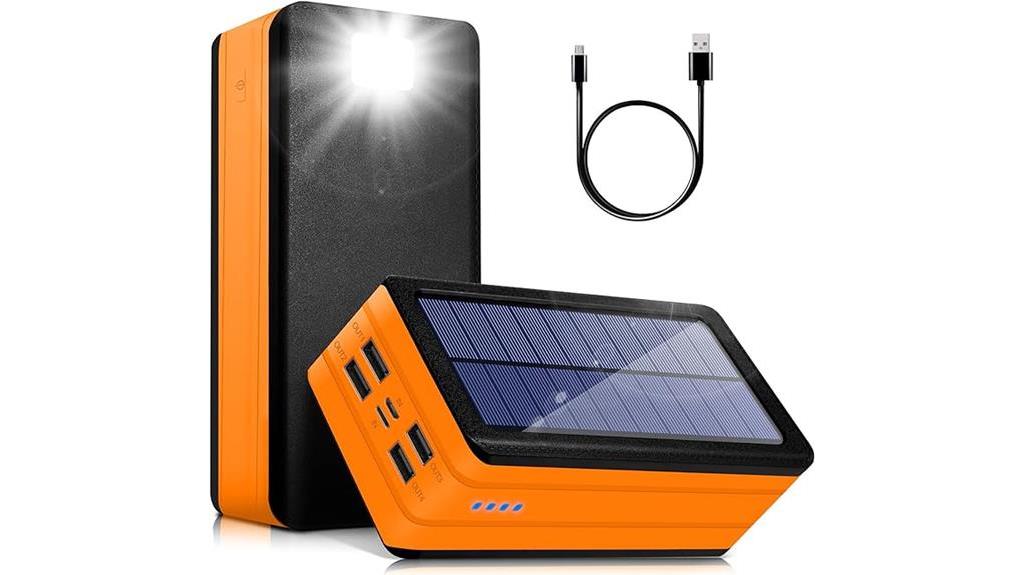 high capacity solar charger for iphone