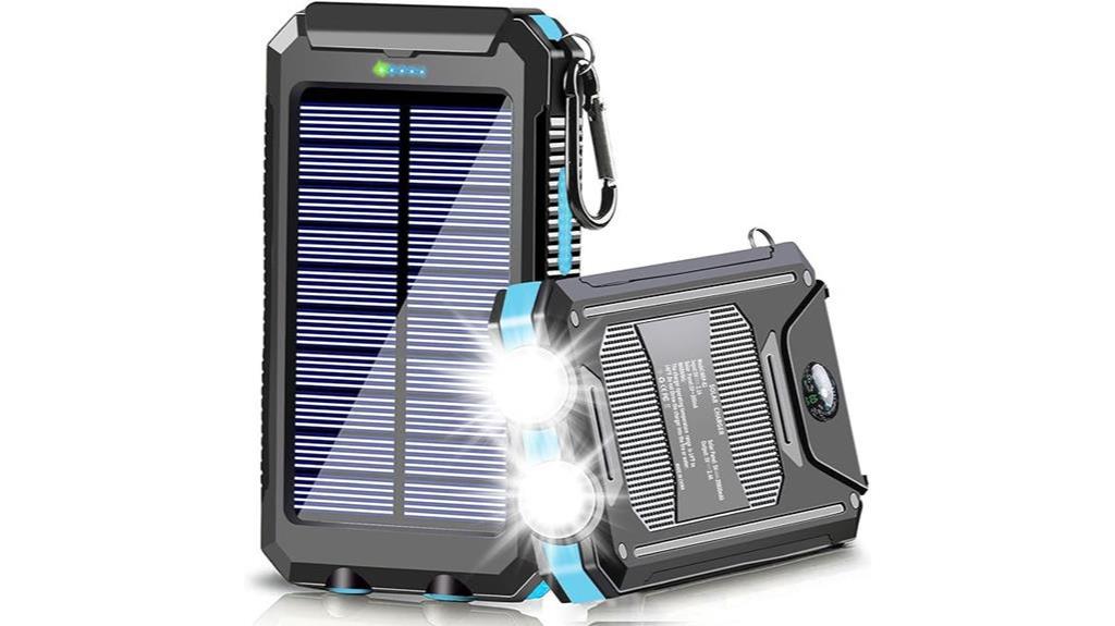 yoloks portable solar power battery bank
