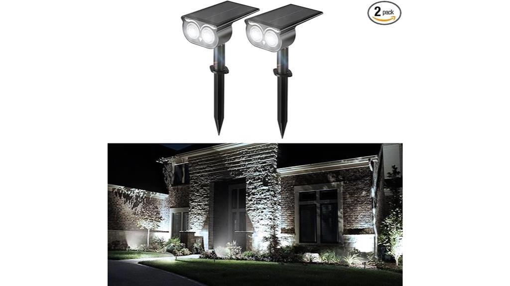 high powered solar spot lights