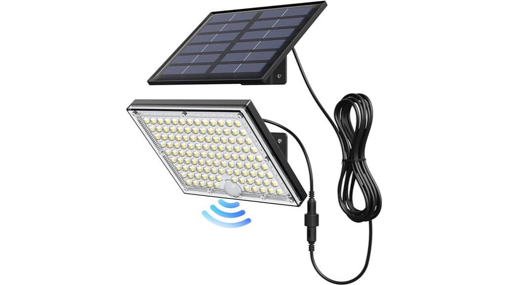 motion activated solar outdoor lights