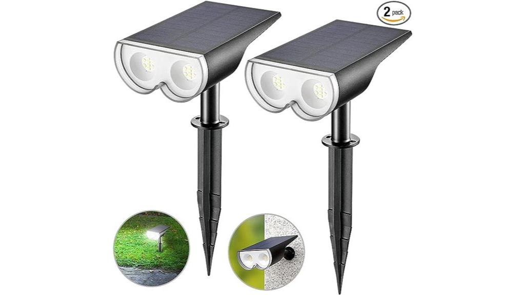 outdoor solar spot lights