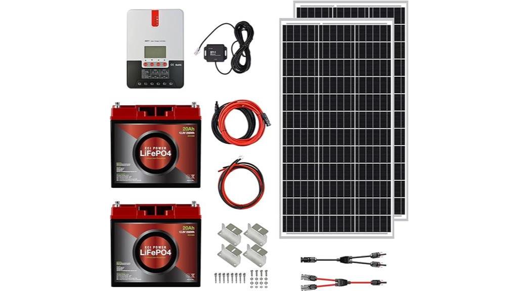 best solar power kits for homes diy portable solar power solution
