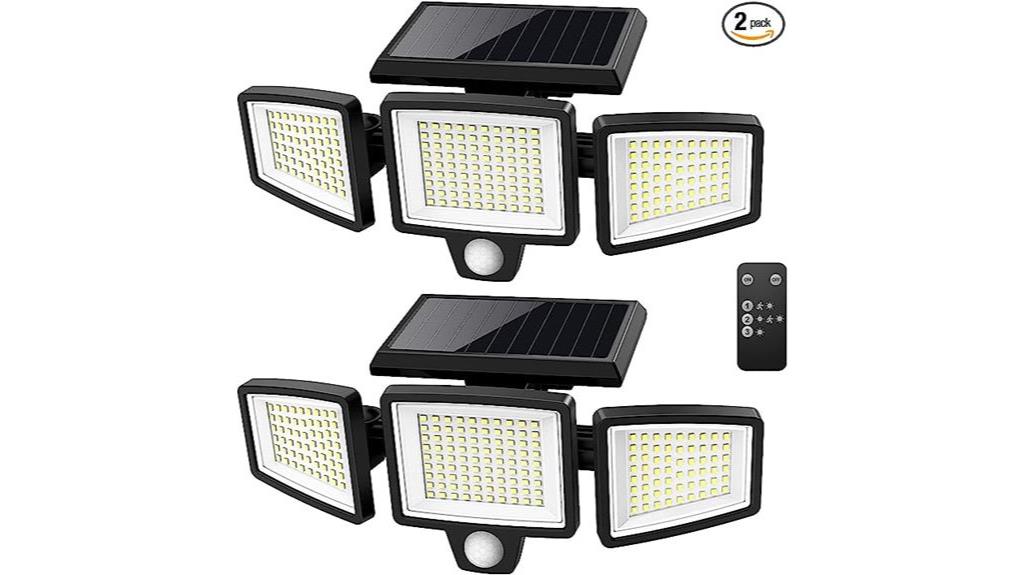 remote controlled solar outdoor lights