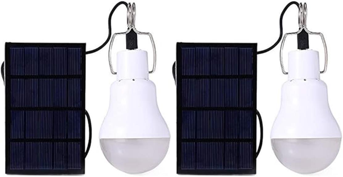 Aposkce best solar powered led light bulb