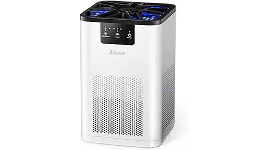 aromatherapy enabled hepa air purifier