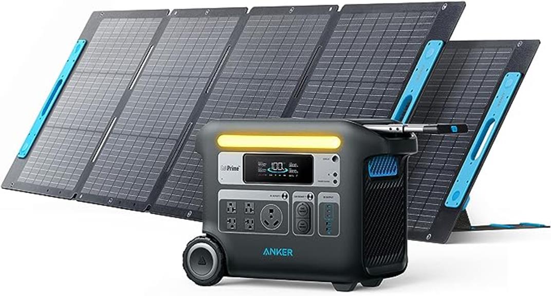 best portable solar generators, the Anker