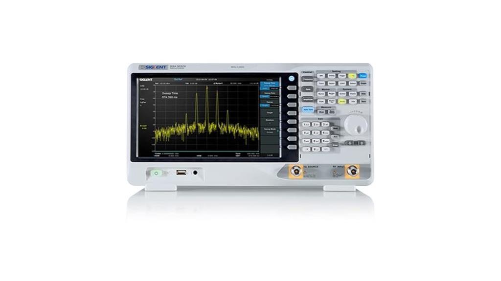 high tech spectrum analysis equipment
