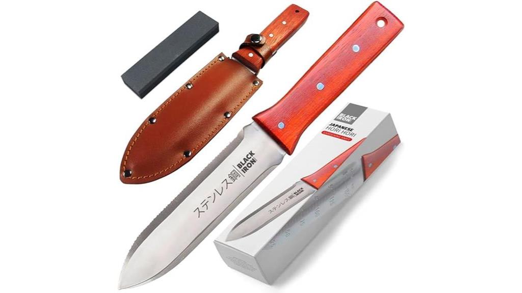 japanese stainless steel garden knife
