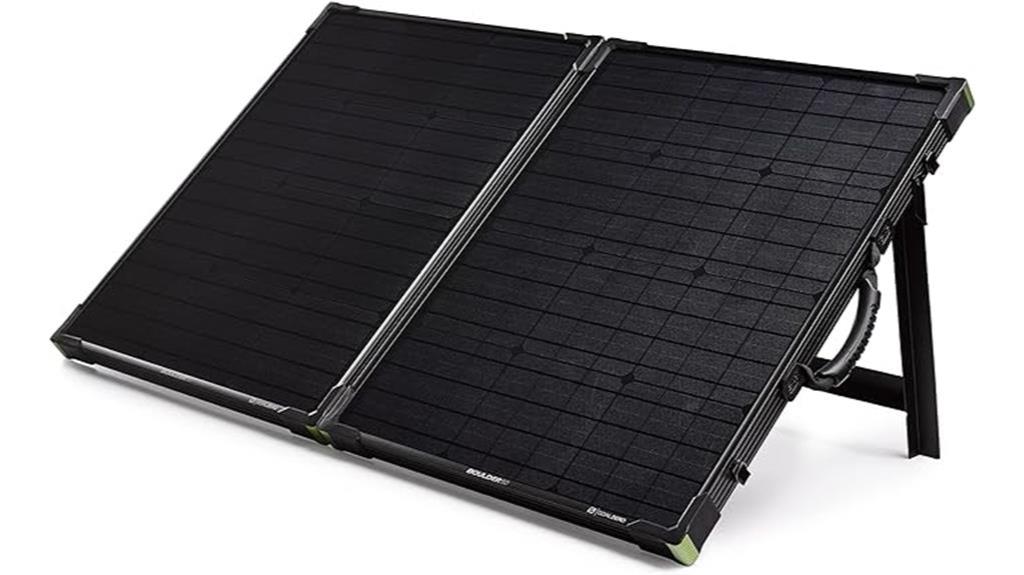 portable solar panel system