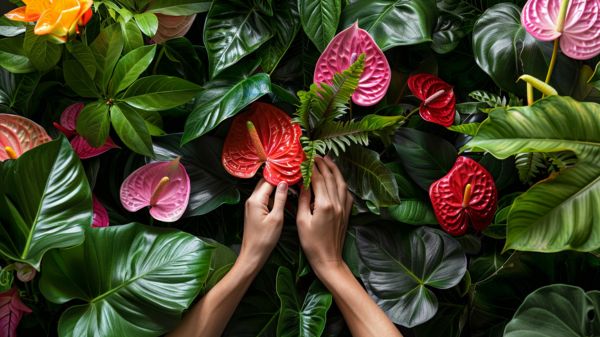 how to make anthurium bloom