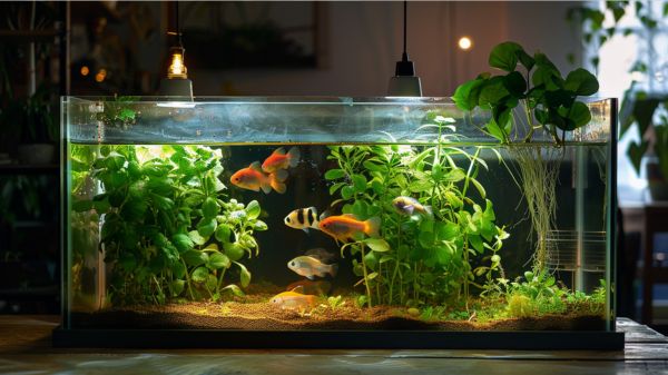 best indoor aquaponics fish tank systems