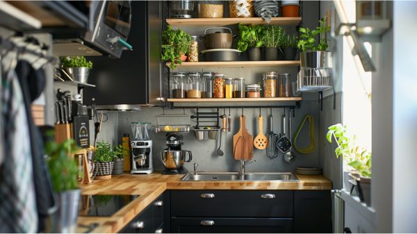 ingenious small kitchen space optimization techniques