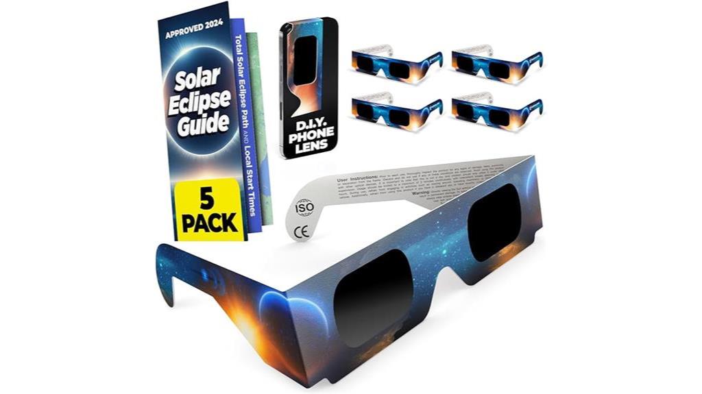solar eclipse glasses pack