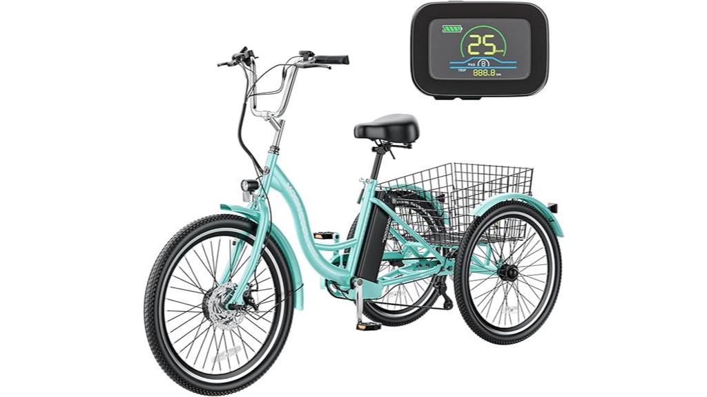 adult electric tricycle details