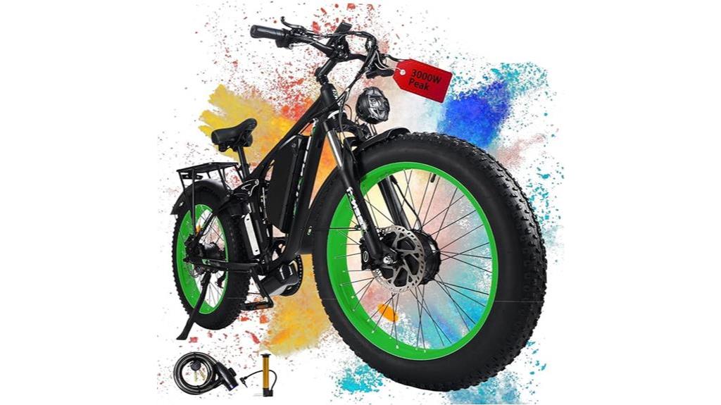 electric fat tire bike model