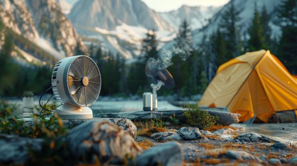 The Top 5 Solar Powered Fans for Outdoor Adventures