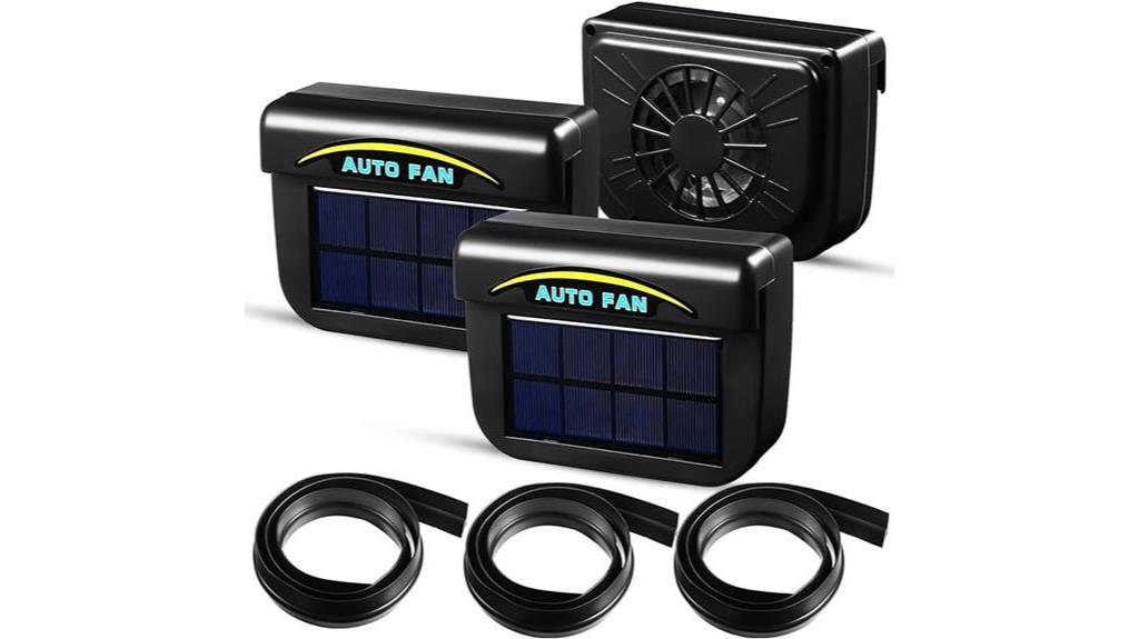 solar powered car ventilator