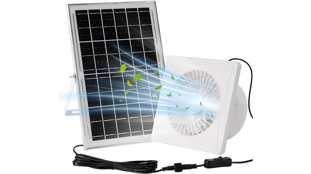 solar powered fan kit