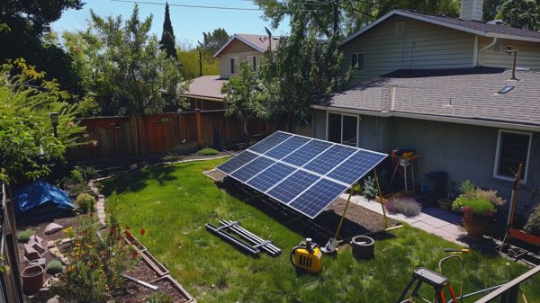 DIY Solar Panel Installation