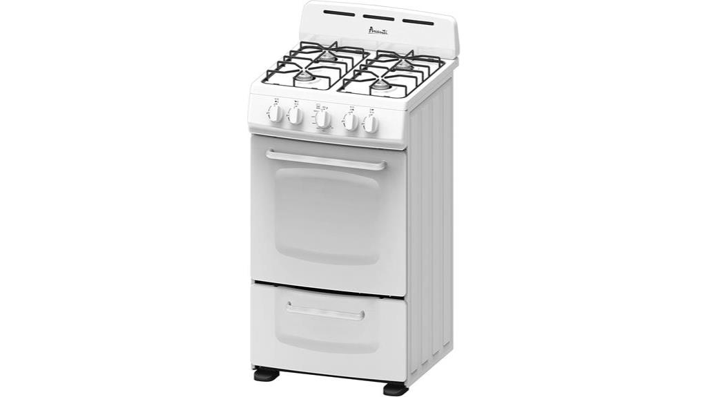 avanti 20 efficient-energy gas range