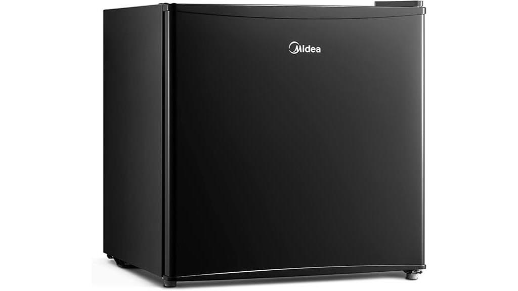 midea 1 6 cubic feet refrigerator