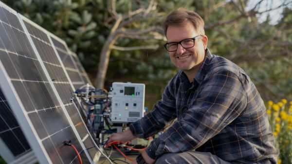 create an off-grid solar system