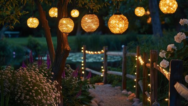 diy ways to use solar energy for outdoor lighting