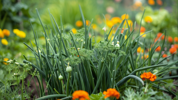 companion planting for onions