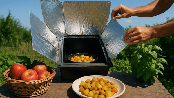 Backyard Solar Cooking – Homemade and Sustainable