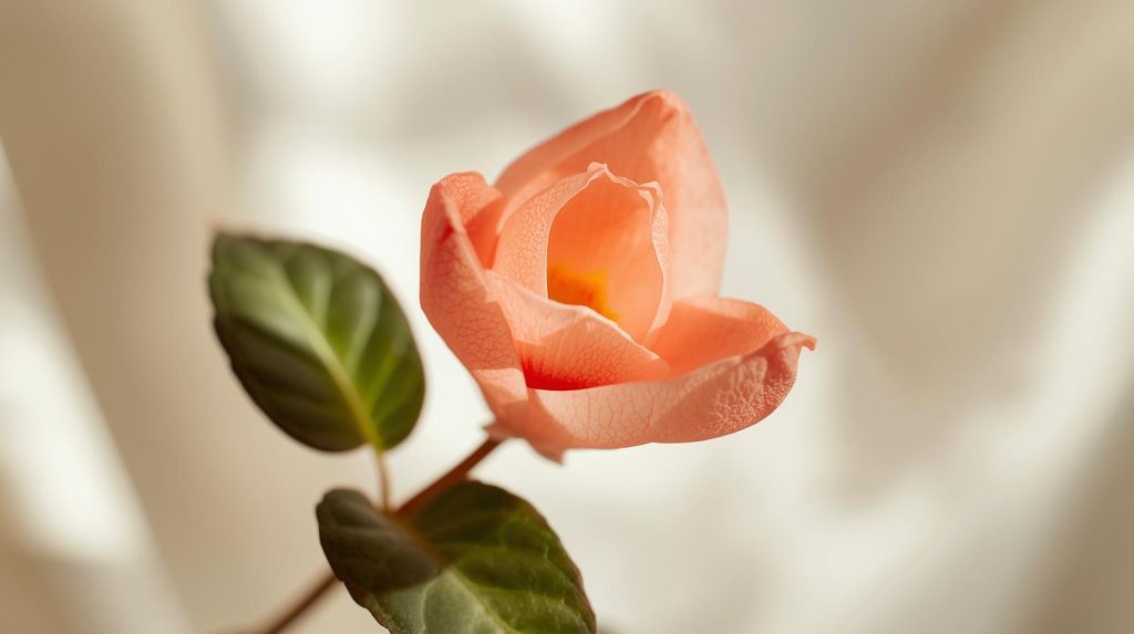 Rieger Begonia in bloom bringing gratitude and brightness to winter homes.