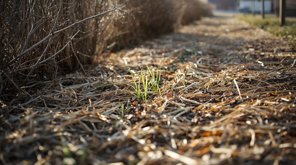Simple Low-Tech Winter Bed Protection for Regenerative Gardening Winter
